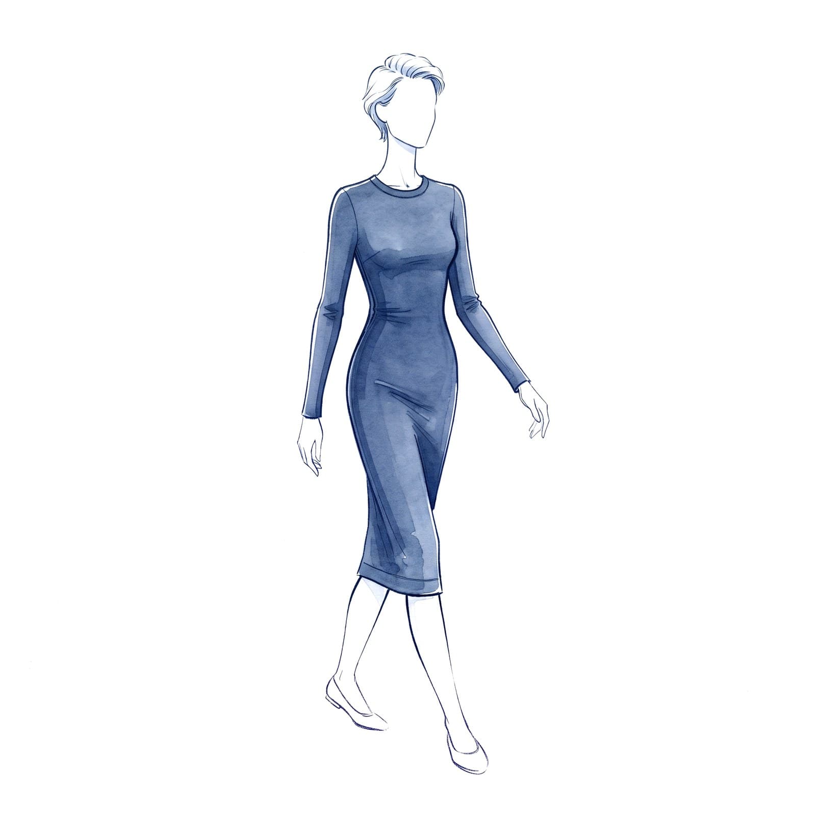Knit dress
