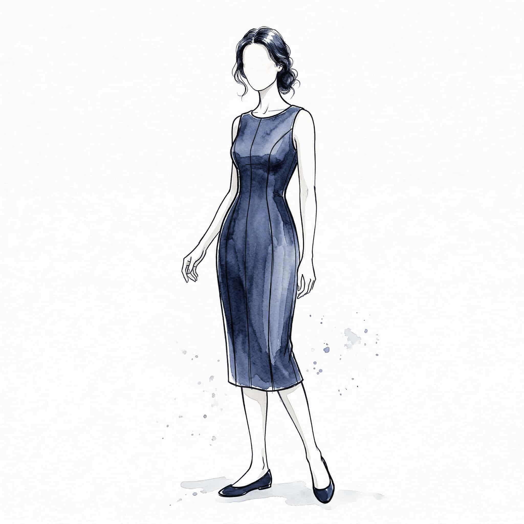 Princess-Seam Dress