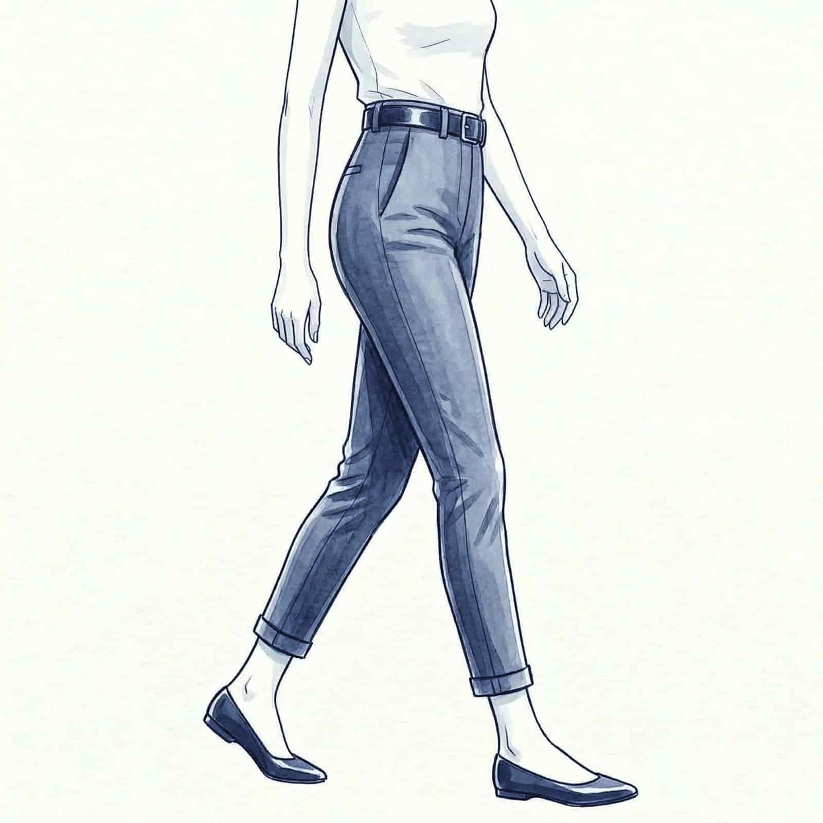 Cigarette Trousers