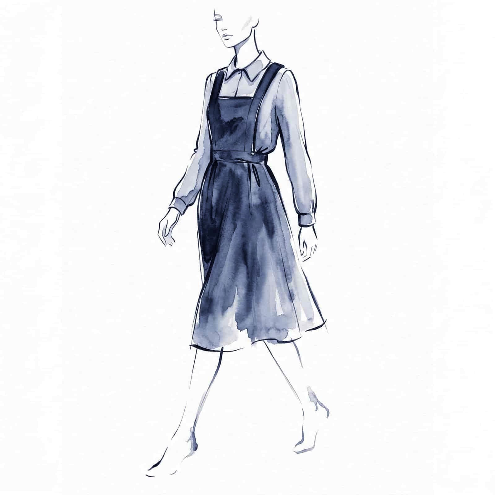 Pinafore Dress