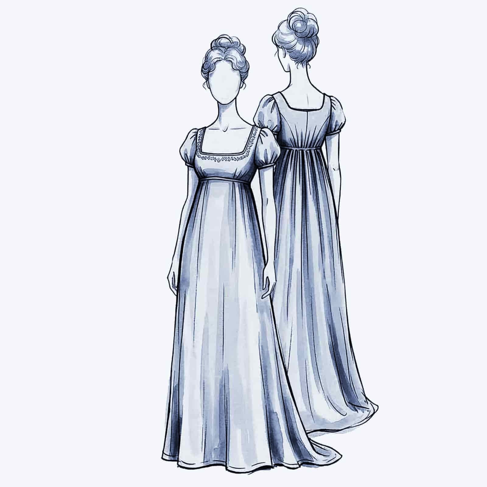 Regency / Empire Dress